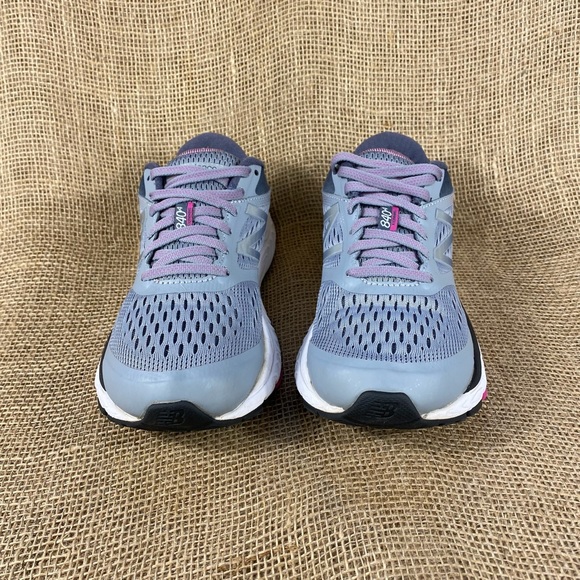 women’s new balance running shoes walking gray purple sz 6.5 - Picture 6 of 9